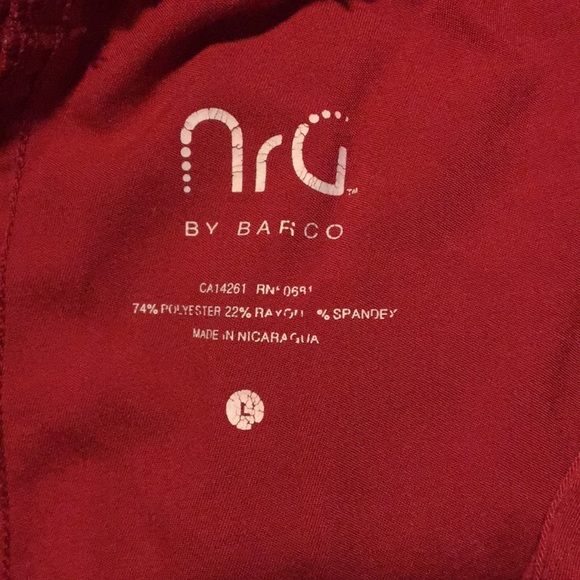 Red Scrub pants - Picture 2 of 2